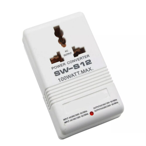 110V/120V to 220V/240V Step-Up & Down Voltage Converter 100W Transformer - Picture 8 of 10