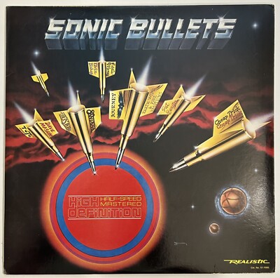 V/A - SONIC BULLETS - HIGH DEFINITION HALF-SPEED MASTERED REALISTIC - VINYL LP