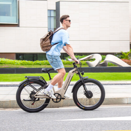 Bicicleta eléctrica usada City E-bike 2000W 48V 17.5Ah Fat Tire Mountainbike - Imagen 15 de 24