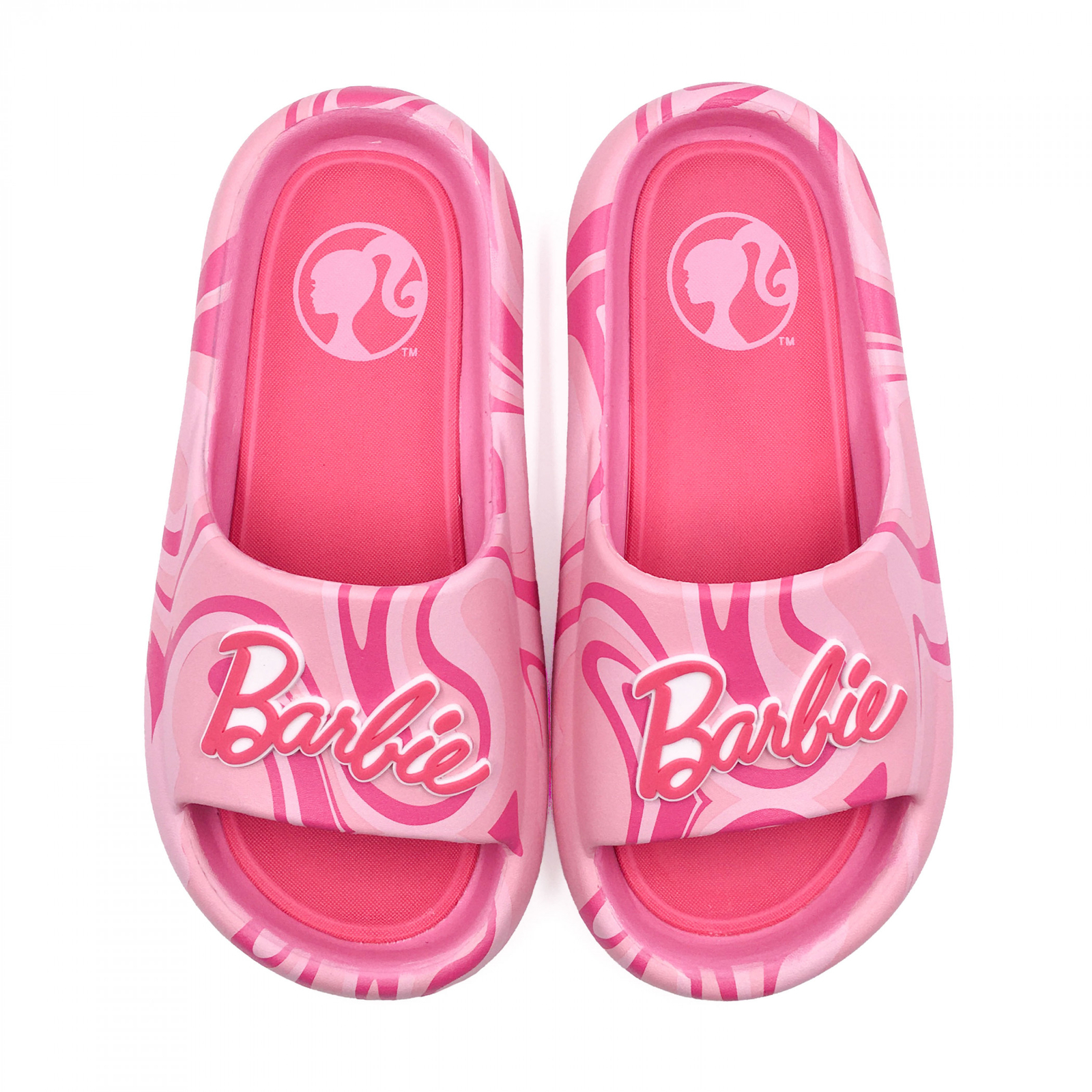 APL Barbie sandali infradito donna con logo rosa brillante rosa