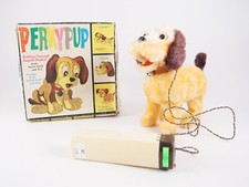 ALPS Japan Hund PERKYPUP Batteriebetrieben H&ouml;he 19 Cm In Box