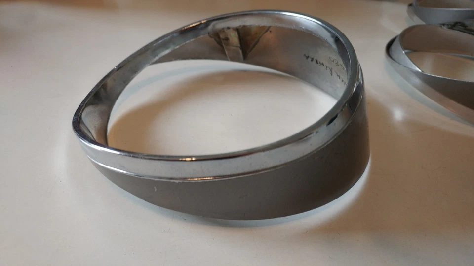 Headlight Bezal Buick Riviera 1963-1964 Lot of 3 - Image 3 of 4