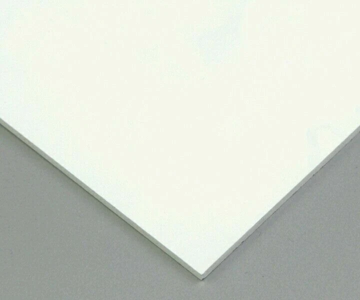 Hygienic Wall Cladding 8ftx4ft 8x4 pvc sheet upvc sheet White gloss 2mm rigid - Image 3 of 3