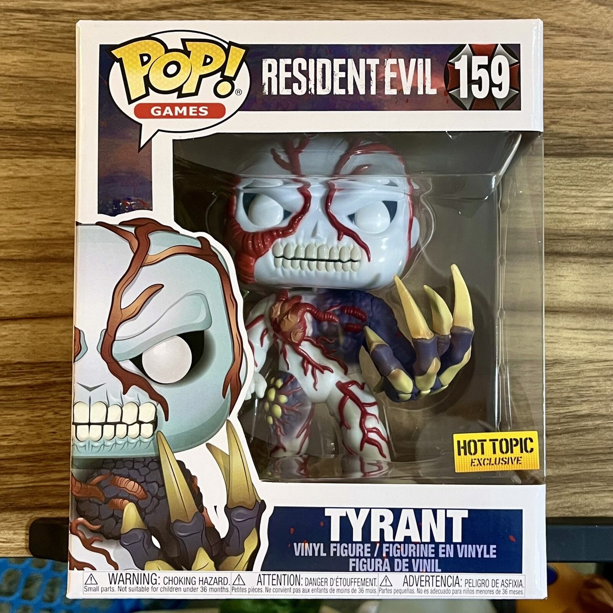 Resident Evil Tyrant Funko Pop! #159 Hot Topic Exclusive