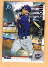 2020 Bowman Chrome Hidden Finds Atomic Refractor Jeff McNeil /150 New York Mets