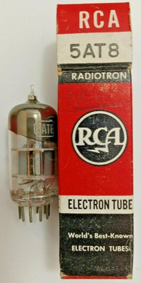 5AT8 NOS vacuum tube RCA triode pentode