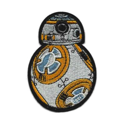 BB-8 IRON ON PATCH 3.25'' Embroidered Applique Star Wars Force Awakens BB8 Droid