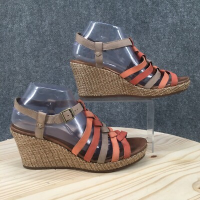 Cobb Hill by New Balance Sandals Womens 10 M Gladiator Multicolor Wedge Heels