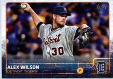 2015 Topps Update #US276 Alex Wilson Detroit Tigers