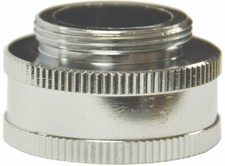 NEW DANCO 10511 55/64-27 X 3/4 HOSE CHROME FAUCET AERATOR ADAPTER
