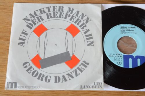 Georg Danzer ‎ Nackter Mann Auf Der Reeperbahn 7'' single  M Records 16774 AT - Picture 1 of 4