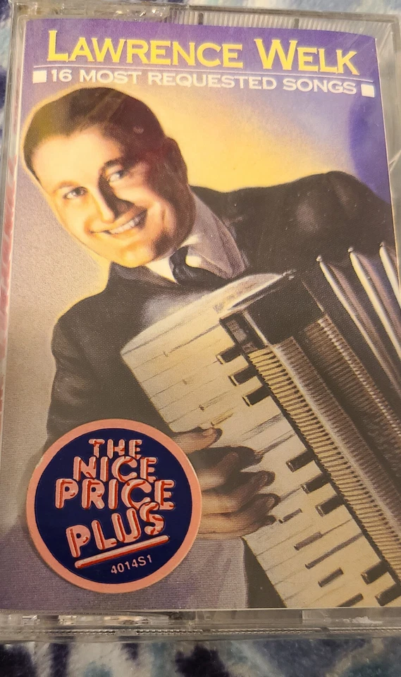 New Cassette Lawrence Welk  "16 Most Requested Songs" 1989 Columbia Dolby - Image 2 of 4