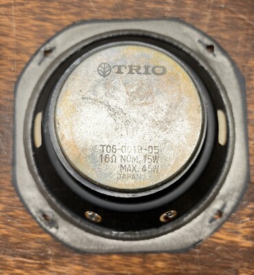 Kenwood Midrange Speakers Driver Trio T06-0019-05 - 16 Ohm Works