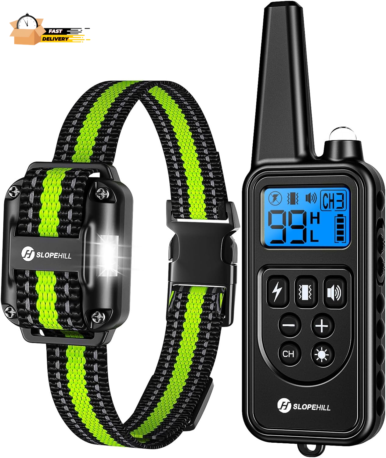 Dog Training Collar - Electronic Dog Shock Collar with Remote