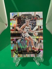 2024 Panini Select WNBA Grace Berger Silver Flash Prizm RC Rookie Indiana Fever