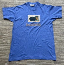 Vintage Disney Pocahontas Movie Promo Shirt XL Blue Princess Animated Character