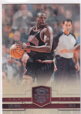 Panini NBA First Year Court Kings 2009-10 No. 80 Luol Deng Silver 73/99