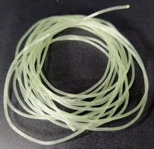 VINYL RIB - GLOW IN THE DARK - Fly Tying Material - Nymph Ribbing - 0.5mm GREEN