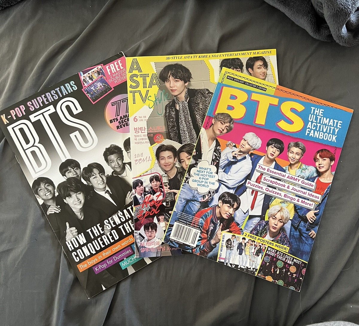 BTSトレカ&ファンクラブマガジンセット BTS セット CD1枚、ファンクラブマガジン4冊、雑誌2冊、ファン