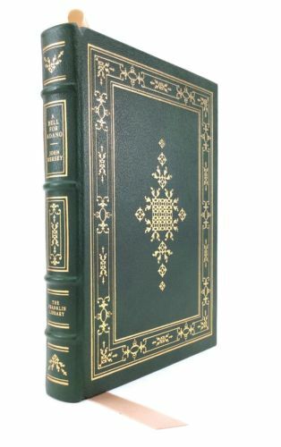 A Bell for Adano by John Hersey - Franklin Library (1978) Signed,1st/1st