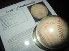Mickey Mantle Casey Stengel SIGNED baseball JSA Elston Howard Stan Musial MORE