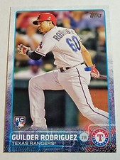 2015 Topps Baseball #103 Guilder Rodriguez Texas Rangers