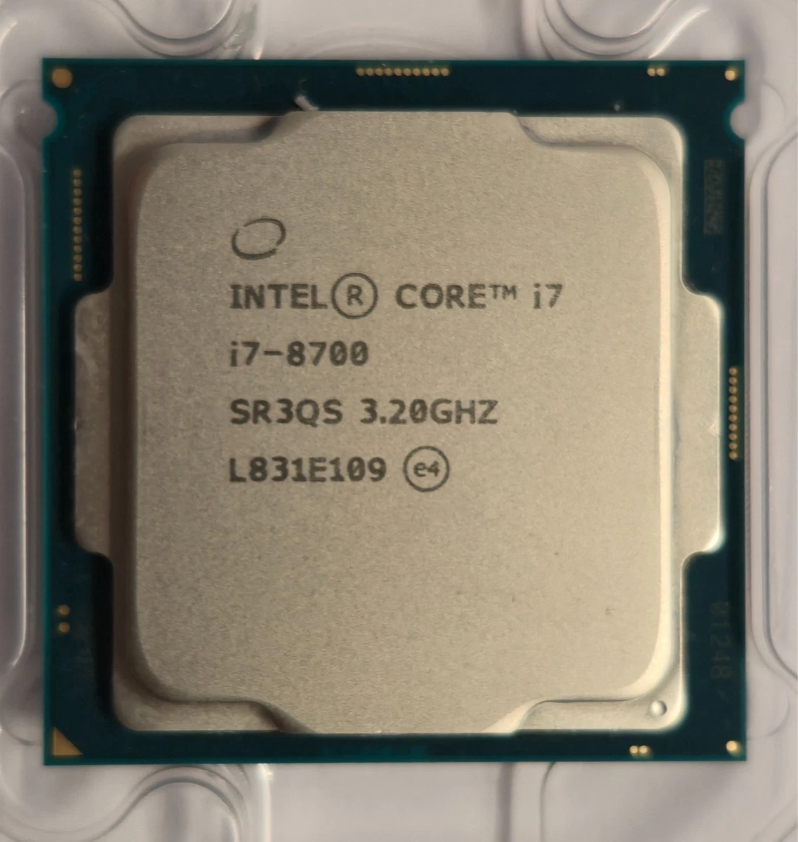 Core i7 8th Gen. LGA 1151/H4 Socket Type Computer Processors (CPUs