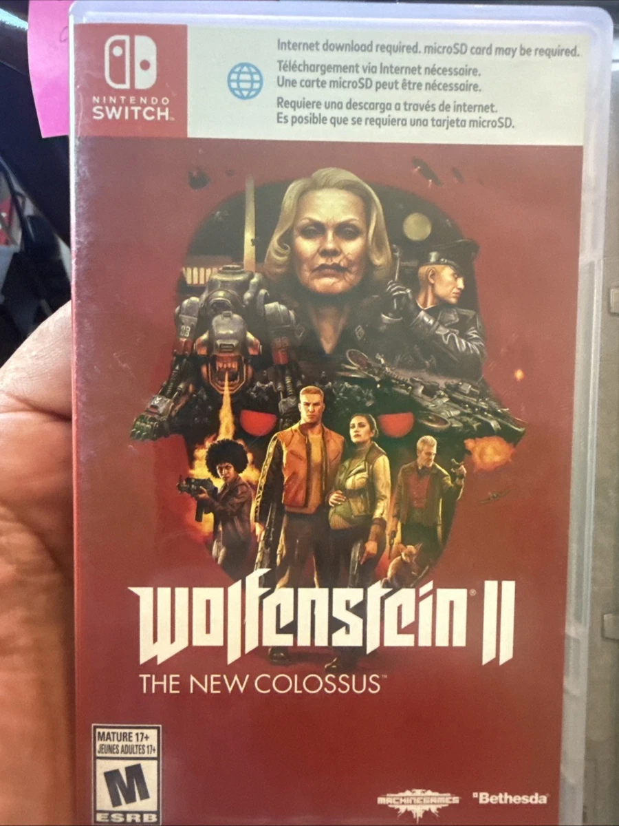 Nintendo Switch Wolfenstein II: The New Colossus Video Games for