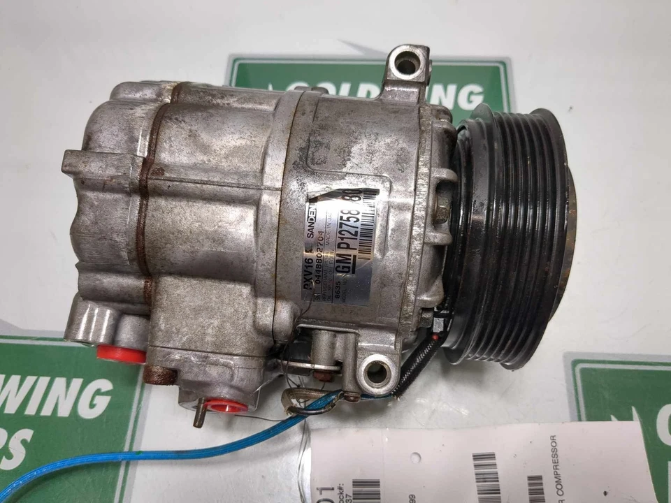 99 00 01 02 03 04 05 06 07 08 09 Compresor de aire acondicionado Saab 9-5 4 cilindros 12758380 Foto 3 de 4