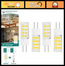 120V LED Bulbs 4W Equivalent 40W Halogen JC Bi-Pin Base 400LM Warm White 3000K 4