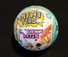 Miniverse Make It Mini Cafe Series 4 Foods Drinks NEW Sealed