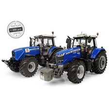 MASSEY FERGUSON 8260 7726 PLOGMAKER SET 1:32 UH MODELL TRAKTOR TRECKER SCHLEPPER