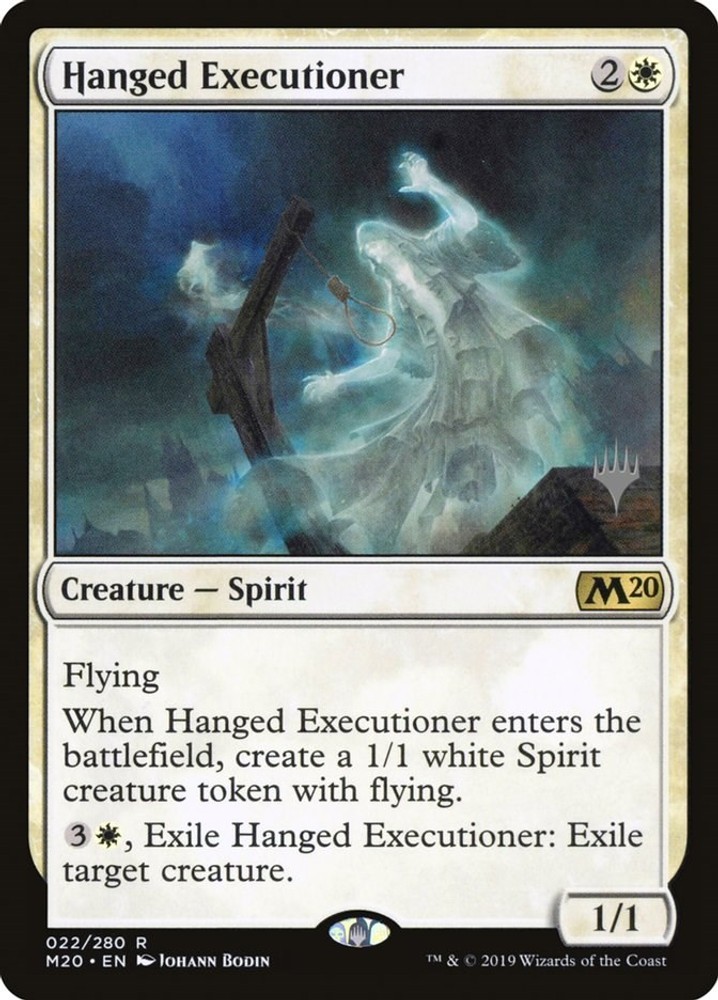 Foil Hanged Executioner - 22 - NM - Promo Pack: Core Set 2020
