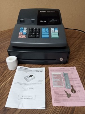 Sharp XE-A106 Electronic Cash Register