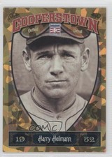 2013 Cooperstown Collection Gold Crystal Shard 11/299 Harry Heilmann #34 HOF 7ov