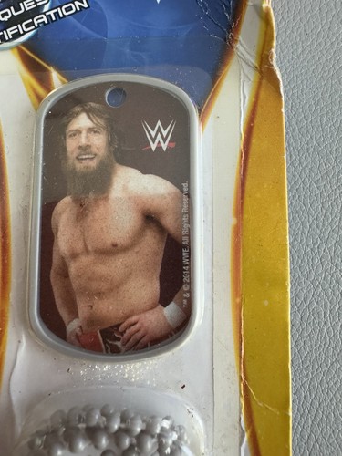 WWE Orton, Bryan, Wyatt Clothing Necklace Dog Tags 2015 3 Pack Collectible ID - Picture 4 of 5