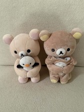 San-X Rilakkuma  Korilakkuma "BASIC Favorite Things" Plush Set Of 2 NO TAGS 