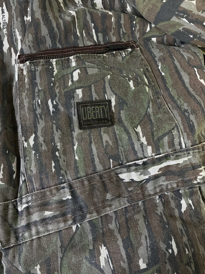 Liberty Coveralls Mens X Large Tall Realtree Camo Insulated Workwear Hunting USA - Image 3 of 4