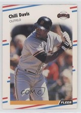 1988 Fleer Chili Davis #79 0h8c