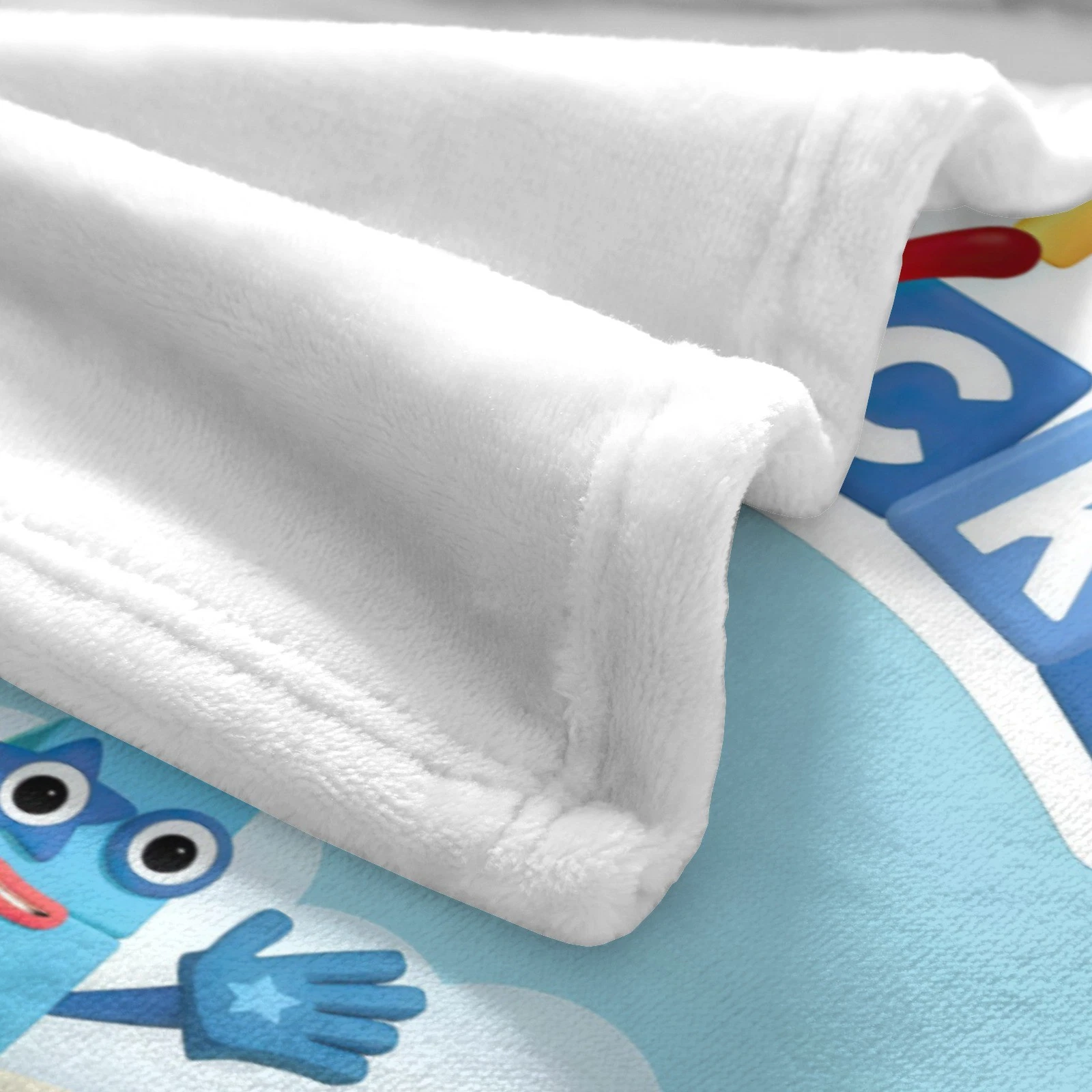 Numberblocks Blanket Soft Bed Sofa Throw Cozy Lightweight Birthday Gift