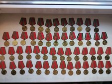 100 USSR Jubilee Medals – Victory, Armed Forces & Labor Veteran Lot