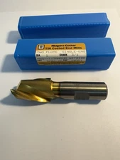 Niagara Cutter 1.” 2 Fl  Single/ End HSS Titanium Nitride 3/4” Shank 1. 1/2”LOC