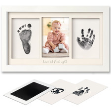 Inkless Baby Hand and Footprint Kit Boy, Girl - No Mess Ink Pad for Handprint, C