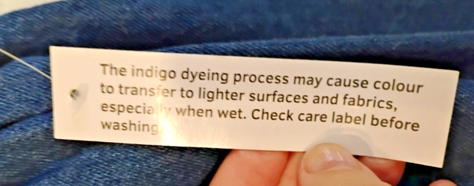 NWT Cute Girls Size 7-8 Basic Pleated Blue Denim Skirt & Belt Elastic Waist - Image 2 of 4