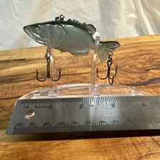 Mann's Leroy Brown Lure - Thomas Mann - Rare Color White/Green