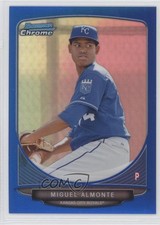 2013 Bowman Chrome Prospects Blue Refractor 37/250 Miguel Almonte #BCP131 j4c