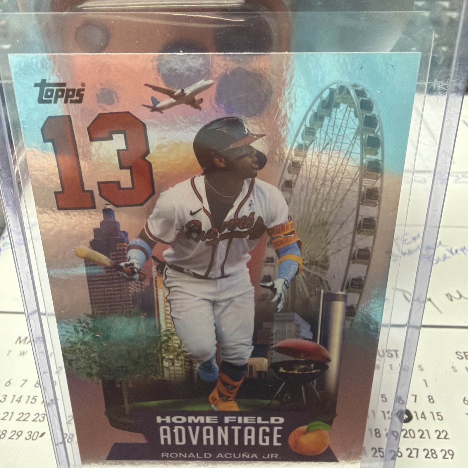 2022 Topps Home Field Advantage RONALD ACUNA JR Atlanta Braves SP #HA-2