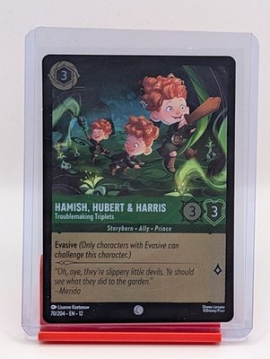 Hamish, Hubert & Harris - Troublemaking Triplets [Foil] #70 Lorcana Wilds Unknow