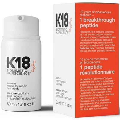 K18 Leave-In Molecular Repair Hair Mask 50ml Salon Pflege Neu OVP