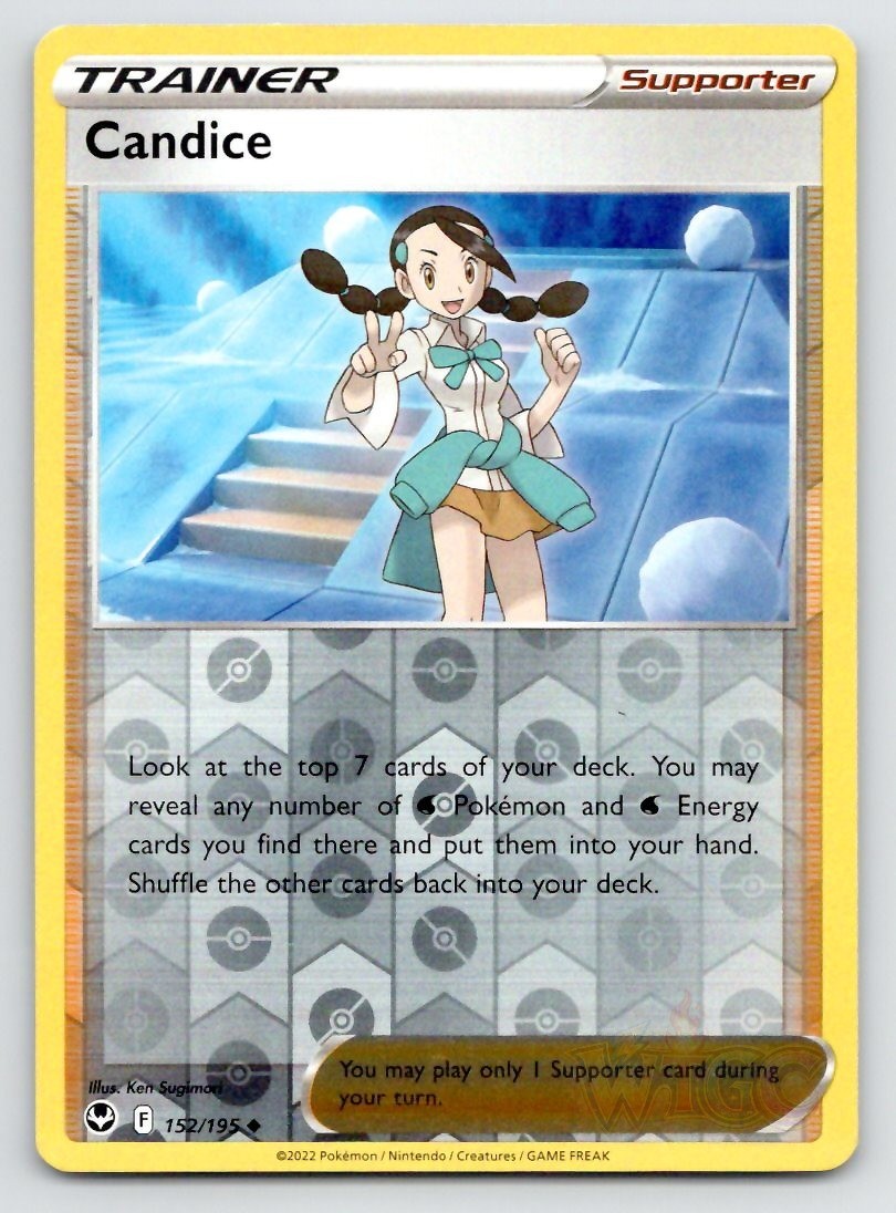 Pokemon Candice Silver Tempest SIT UC RH 152/195 NM
